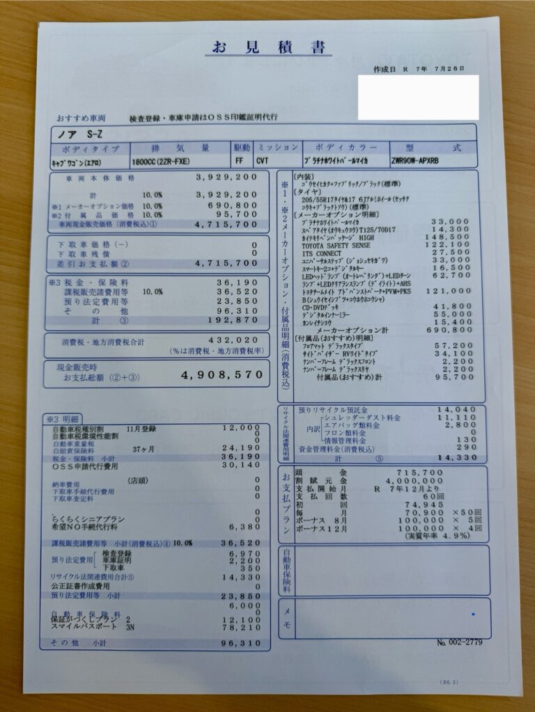 ノア/ヴォクシー購入ガイドまとめ｜見積もり・改良・リセール比較