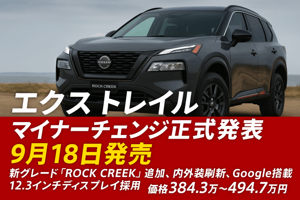 エクストレイル マイナーチェンジ 2025年モデルの全貌
