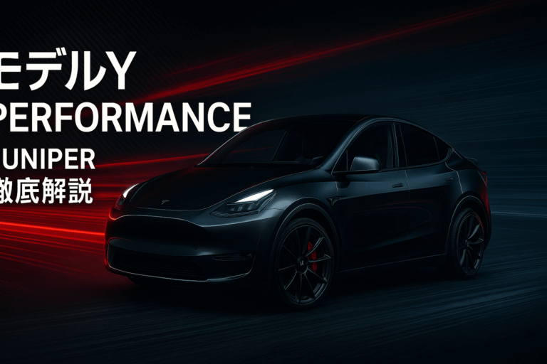 モデルY Performance 2025年最新情報｜0-100km/h 3.5秒の高性能SUV