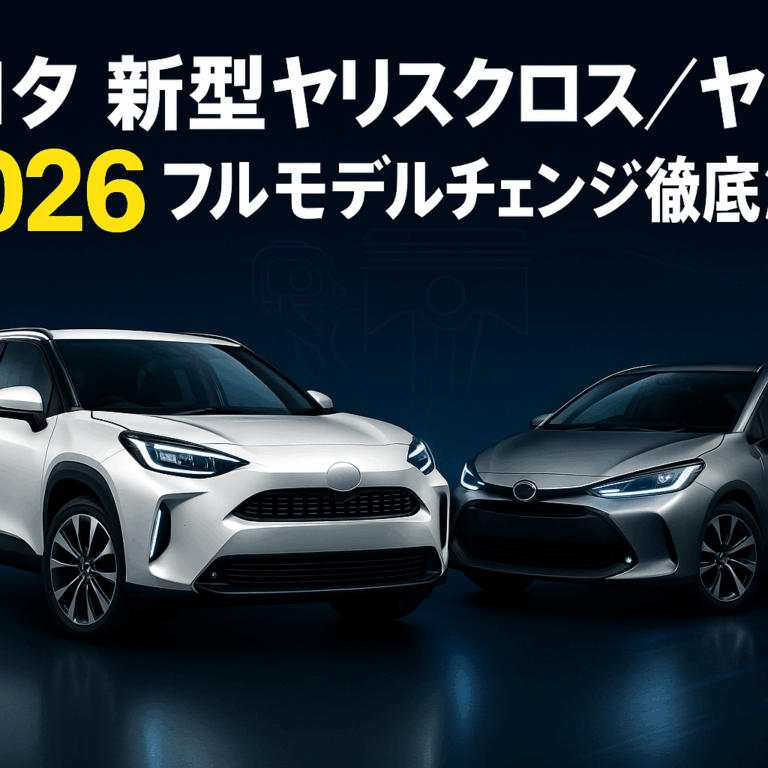 新型ヤリスクロス 直4エンジン搭載で2026年登場か