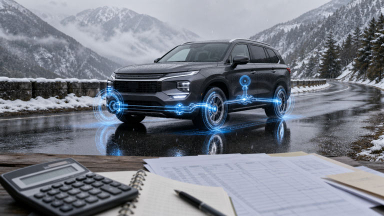 三菱S-AWCは何が違う？アウトランダーPHEV/デリカD:5で見る家計目線の選び方