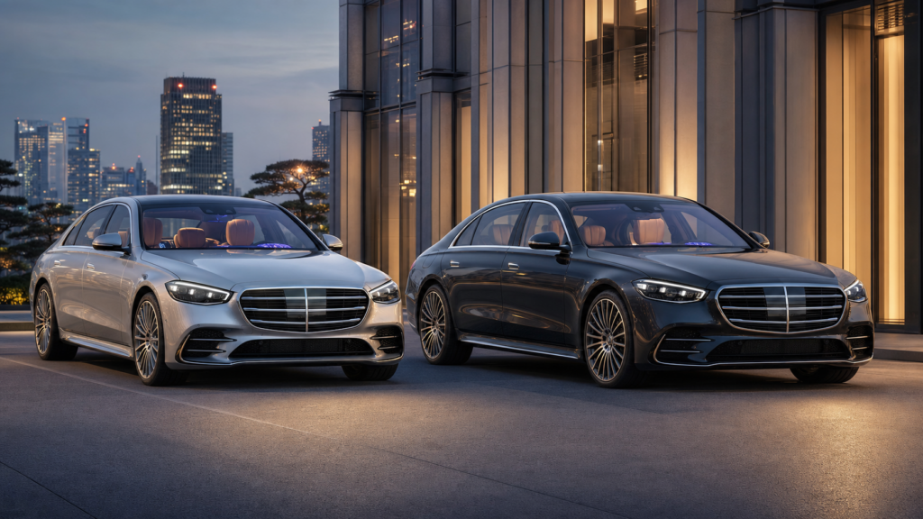 メルセデス新型Sクラス S 450 dとS 580 Longの違い、MB.OSで見る選び方