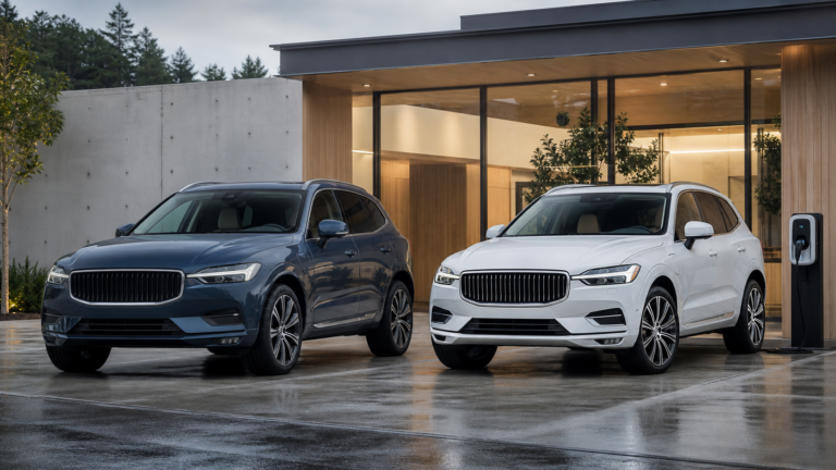 XC60 Plus B5 AWD SelectionとUltraの違い、AWDとPHEVで見る選び方