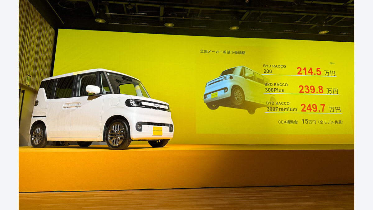 BYD RACCOと日産サクラの違い｜航続距離・スライドドア・走りで選ぶ：航続距離・電費・充電・給電で選ぶの関連画像