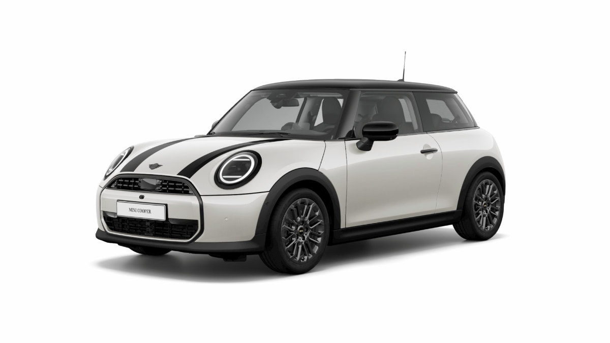 通常のMINI Cooper 3-Door公式掲載写真。Sloane Street Editionの実車写真ではない参考画像