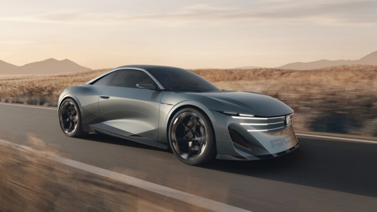 プジョー RCZ VISION｜500PS・600km・10分充電の次世代EVコンセプト